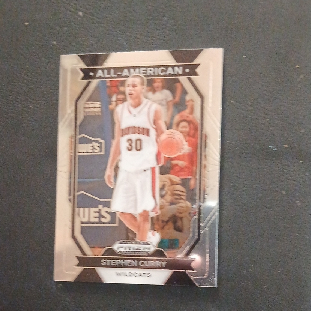 Stephen Curry All-American Trading Card